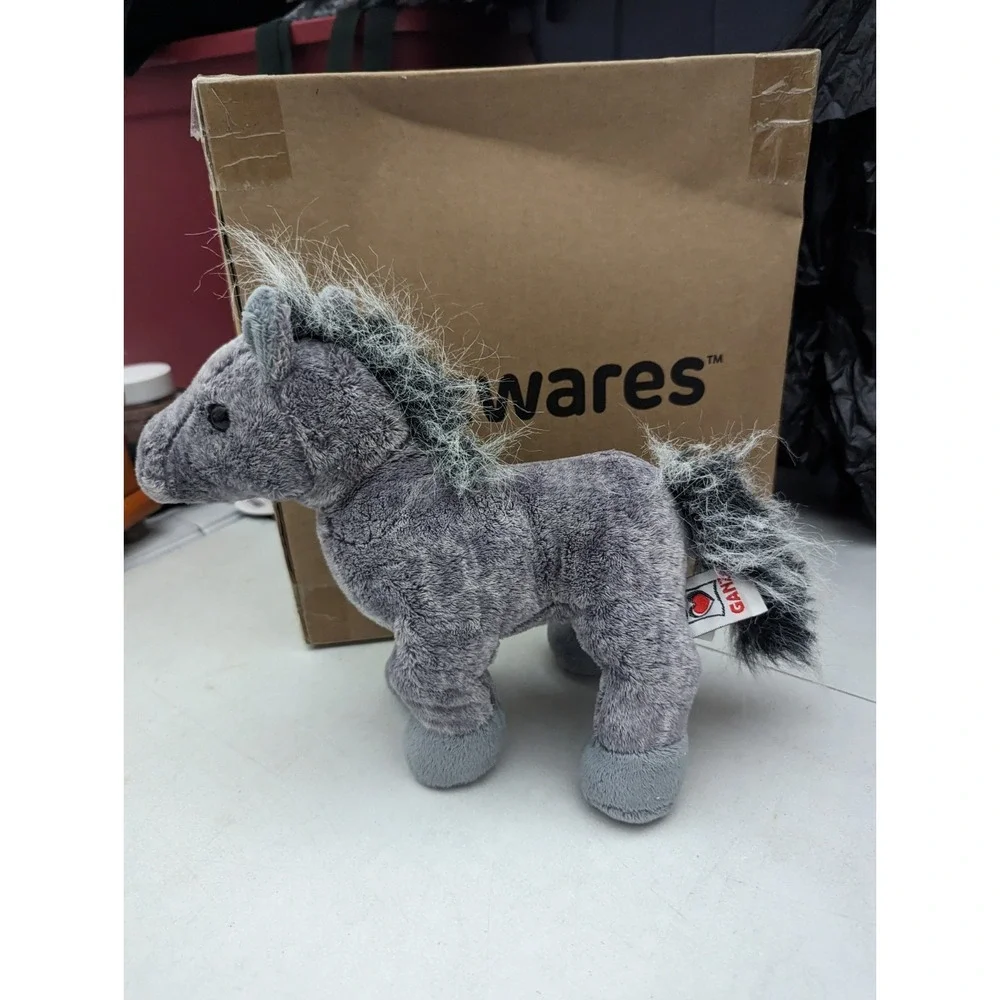 Ganz Webkinz Grey Arabian‎ Horse Plush Stuffed Animal HM098 NO CODE